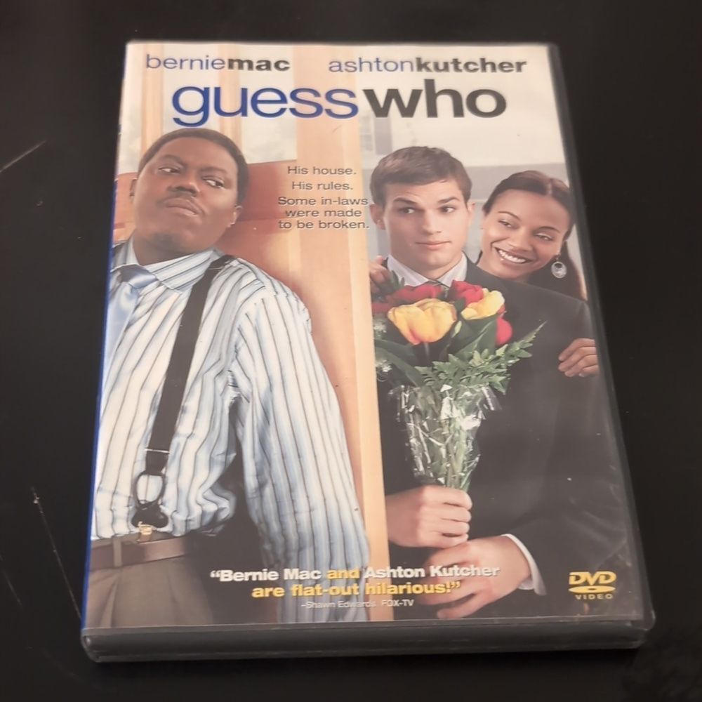 Used DVD Guess Who Ashton Kutcher Bernie Mac